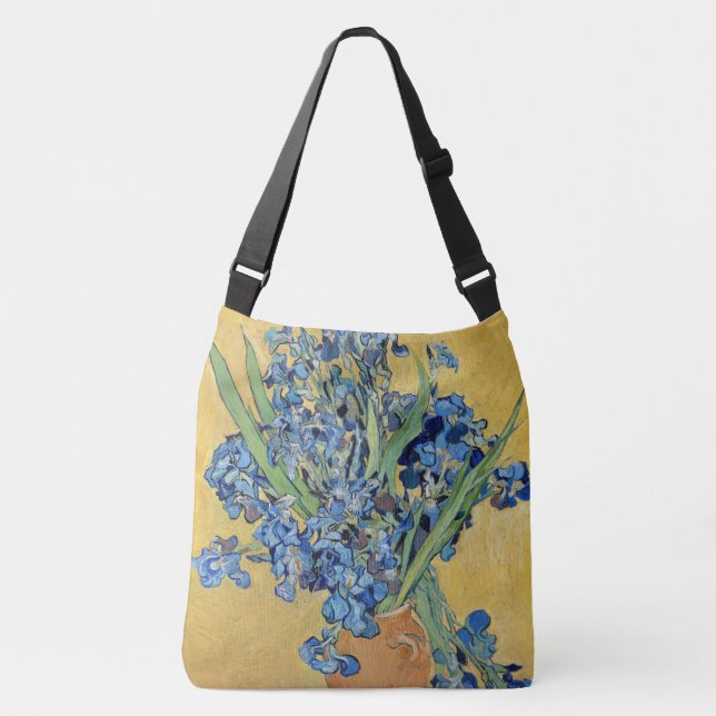 Sac Ajustable Van Gogh Irises Vase Fleurs Still Life Art Néerlan (Devant)
