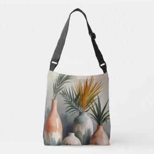 Sac Ajustable Vases tropicales dans les teintes aquarelles