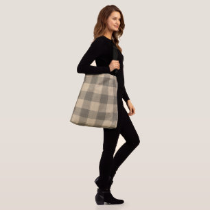 SAC AJUSTABLE VÉRIFICATION BROWN DE LA TAUPE VINTAGE TAN