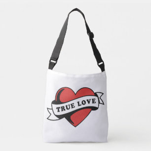 Sac Ajustable Véritable amour Tatouage Coeur Design romantique