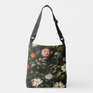 Sac Ajustable Vieille botanique florale Jardin Nature morte