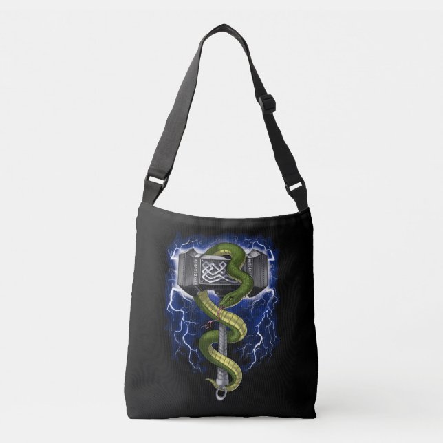 Sac Ajustable Viking Warrior Hammer (Devant)