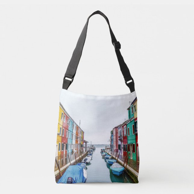 Sac Ajustable Ville métropolitaine de Venise de Burano Italie (Devant)