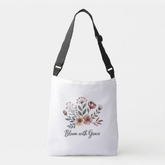 Sac Ajustable Vintage Floral Fleurs Fleurs sauvages Jardinage