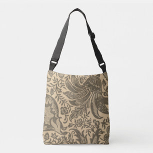 Sac Ajustable Vintage Sepia Tan Floral