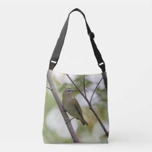 Sac Ajustable Vireo aux yeux rouges, oiseau de l'Alberta