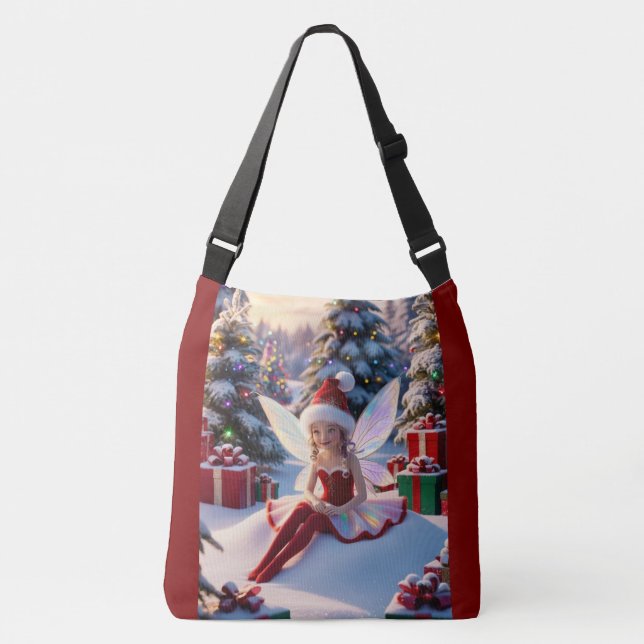 Sac Ajustable Vœux de Noël  (Devant)