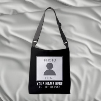 Sac Ajustable Votre photo ici Nom et âge