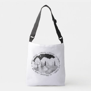 Sac Ajustable Wanderlust Fourre-tout pour les amoureux de la nat