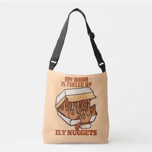 Sac Ajustable We Love Nuggets - Nugget Love - ASL ILY Obsession (Devant)