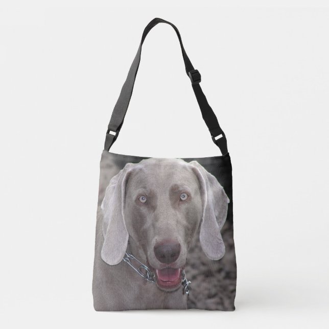 Sac Ajustable Weimaraner au chocolat (Dos)