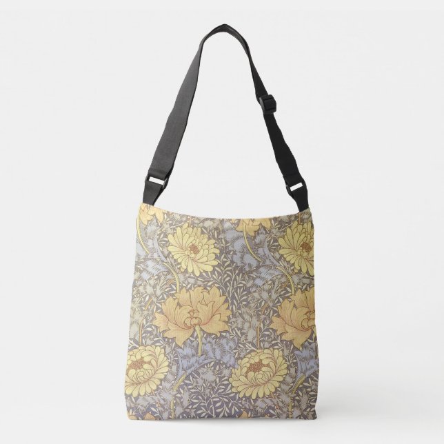 Sac Ajustable William Morris Chrysanthemum Fleurs maman (Devant)