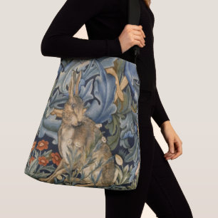 Sac Ajustable William Morris Forest Rabbit Floral Art Nouveau