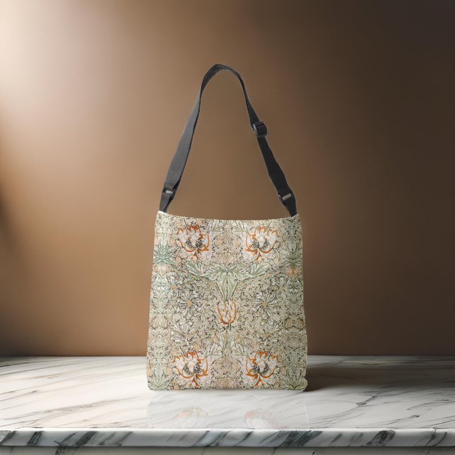 Sac Ajustable William* Morris Victorian Honeysuckie Floral (Créateur téléchargé)