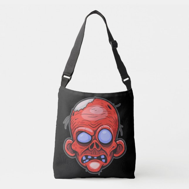Sac Ajustable Zombie Head Illustration Art (Devant)