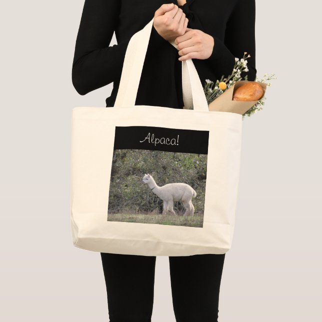 Sac - Alpaca blanc (Devant (produit))