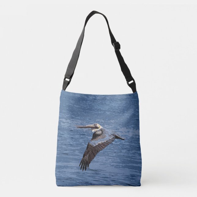 Sac animal d'océan de pélican de faune Brown (Dos)