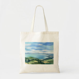 Sac aquarelle cotière