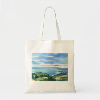 Sac aquarelle cotière