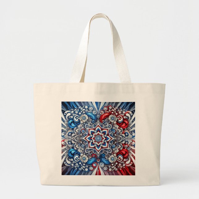 Sac aux couleurs françaises Design (Devant)
