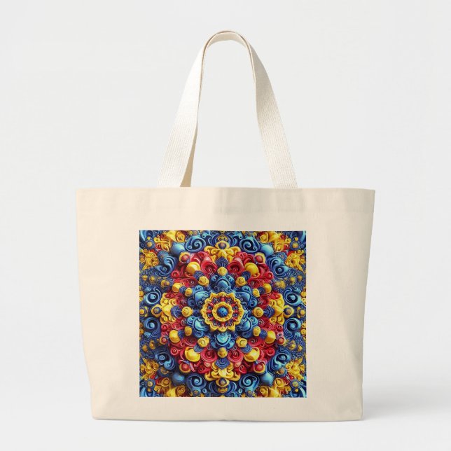 Sac aux couleurs roumaines Design (Devant)