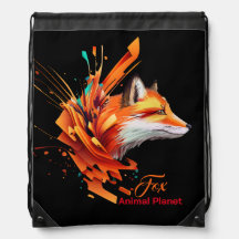 Portrait d'un renard rouge