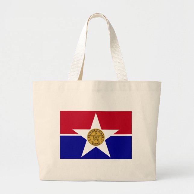 Sac avec Drapeau de Dallas, USA (Devant)