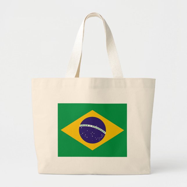 Sac avec drapeau du Brésil (Devant)