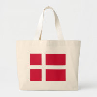 Sac avec drapeau du Danemark