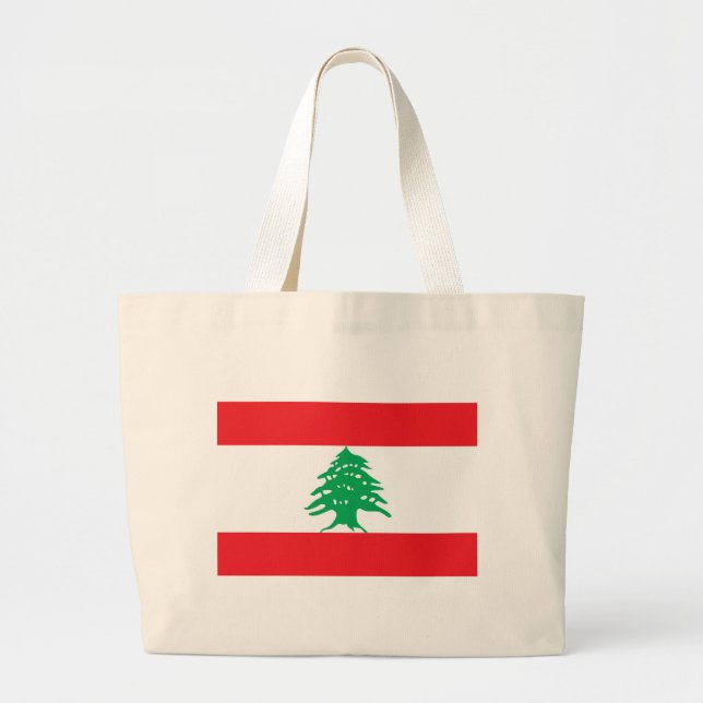 Sac avec drapeau du Liban (Devant)