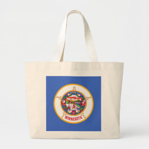 Sac avec Drapeau du Minnesota Etat - USA