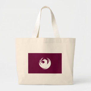 Sac avec le drapeau de la ville de Phoenix, Arizon
