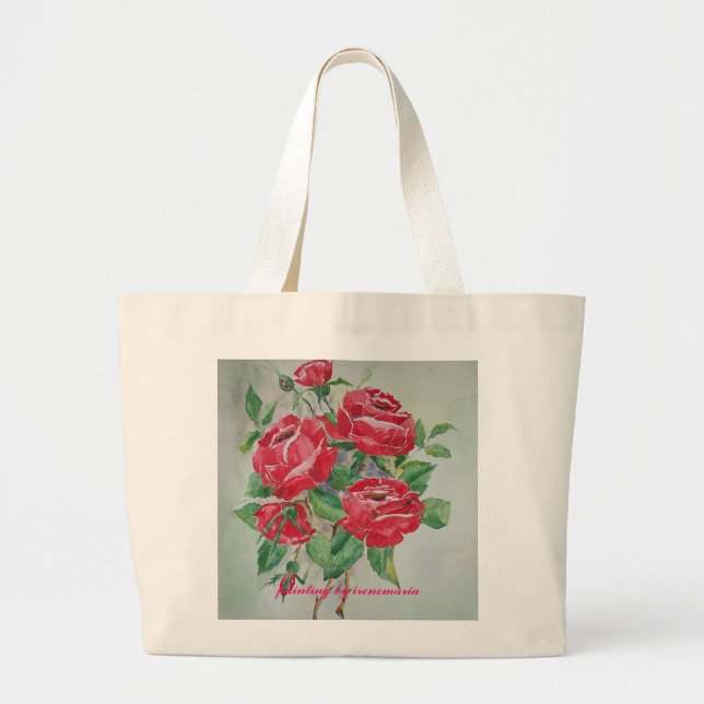 Sac avec les roses rouges (Devant)