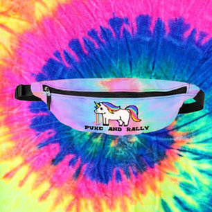 Sac banane Licorne Arc-en-Ciel Puke & Rally   Tie-