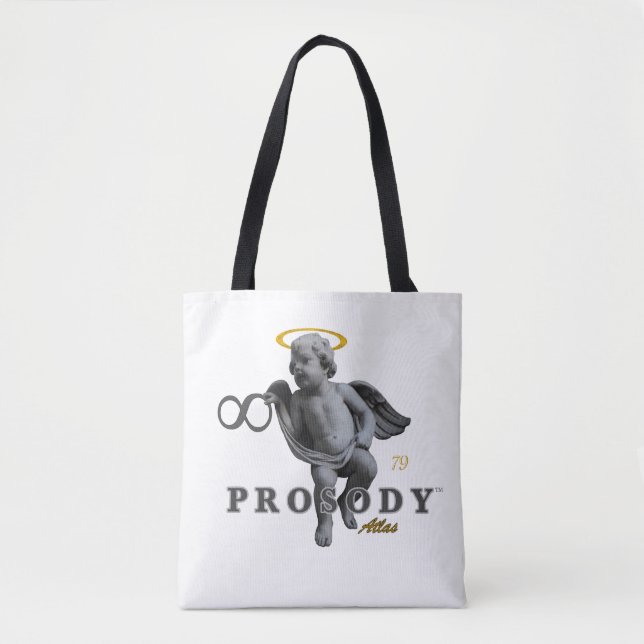 Sac besace (blanc) (Devant)