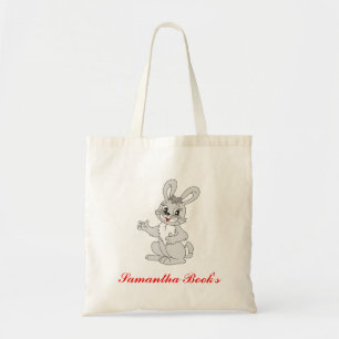 Sac bibliothèque pour les enfants mignonne Bunny