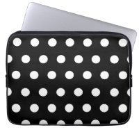Sac blanc de l'électronique de point de polka