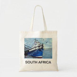 Sac bleu de bateau de pêche