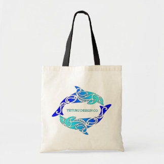 Sac bleu de conception d'Aihe (dauphins)