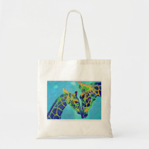 sac bleu de girafes