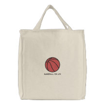 Sac brodé Basketball personnalisé
