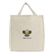 Raquettes de tennis personnalisées et Ball brodées