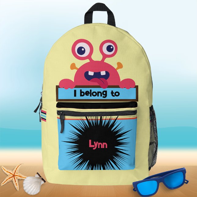 Sac Buddy Monstre de homard Monstre Sac à dos pers (Créateur téléchargé)