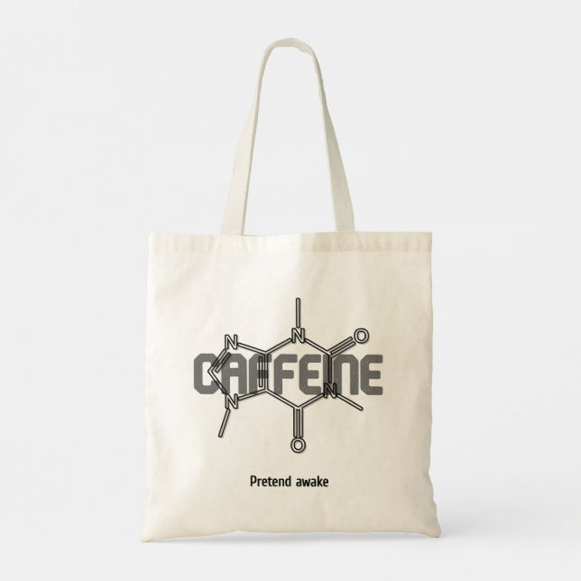 Sac Caban Molécule de Caféine (Dos)