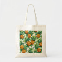 Sac cabas à motif classique d'ananas