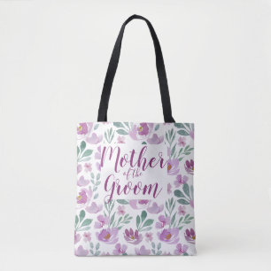 Sac cabas à motif floral tout en aquarelle rose Pa