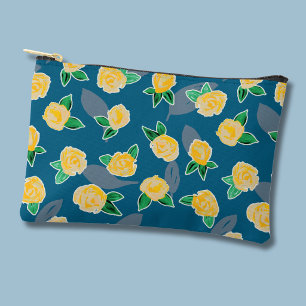 Sac cabas botanique floral Rose jaune