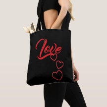 Sac cabas d'amour