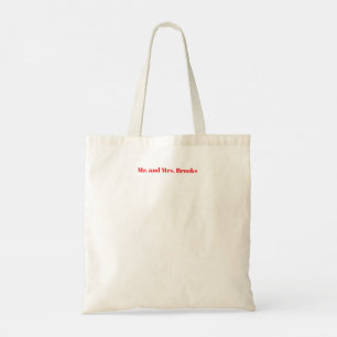 Sac cabas de mariage / Ère de femme mariée