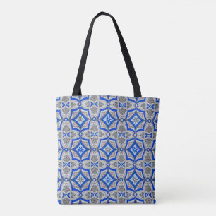 Sac cabas en art folklorique boho